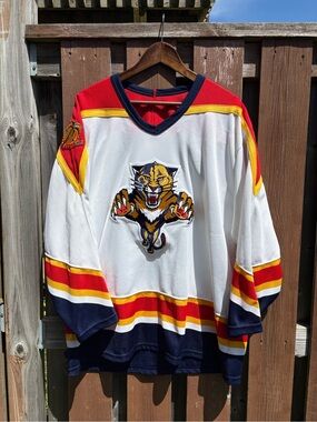 CCM Florida Panthers Hockey Jersey men’s XL vintage Sewn logo